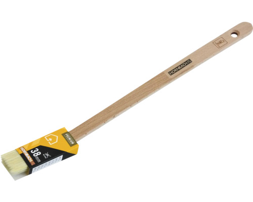 Pinceau à radiateur avec manche en bois, 38 mm