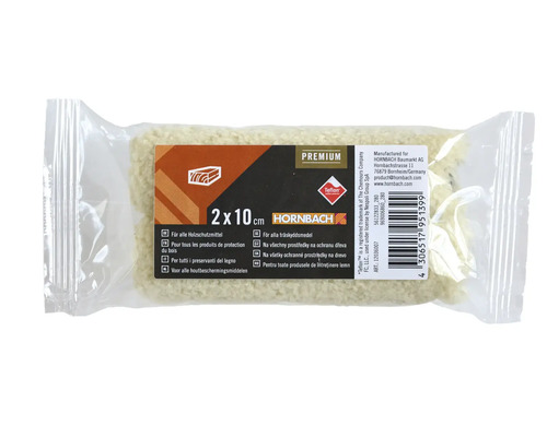 Coussin de protection du bois 2 x 10 centimètres pour tous les produits de protection du bois