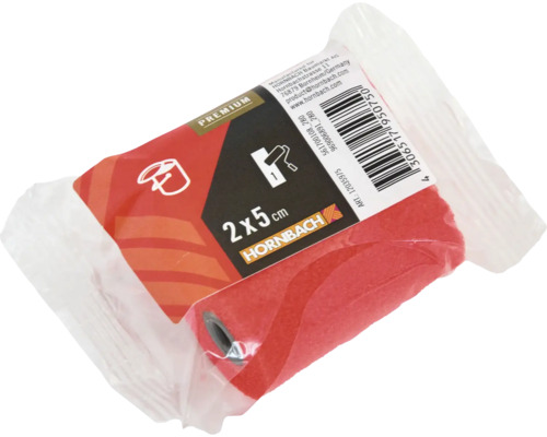 Hornbach Farbwalze, zwei mal fünf Zentimeter, in transparenter Verpackung