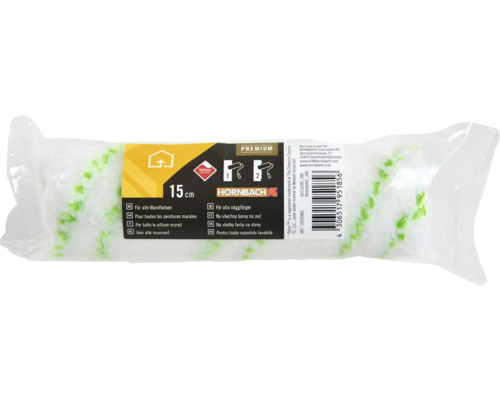 Farbwalze mit 15 Zentimeter Breite in Folie verpackt