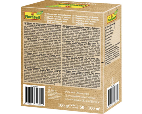 FloraSelf Bienen und Hummel Magnet