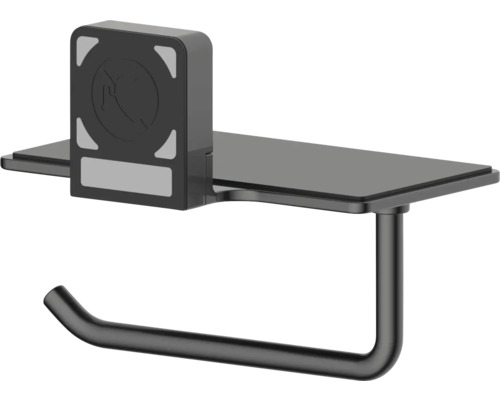 Porte-papier toilette avec étagère