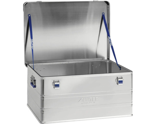 Valise ouverte en aluminium pour le transport et le stockage