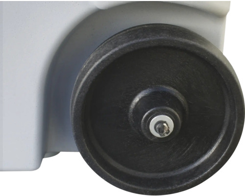 Rad einer Transportbox