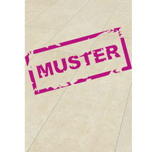 Musterfliese auf hellem Untergrund