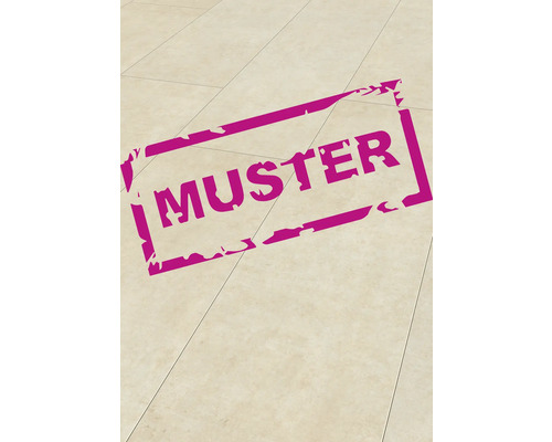 Musterfliese auf hellem Untergrund