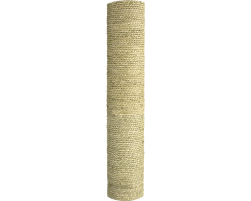 Colonne de rechange pour arbre à chats Catit Vesper colonne à gratter avec algue naturel 8 x 40 cm pièce de rechange pour la base Catit Vesper en rouge, noyer et noir Poteau en sisal pour arbre à chat