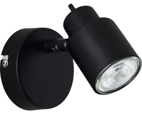 LED Spot GU10/4,5W 345 lm 3000 K schwarz