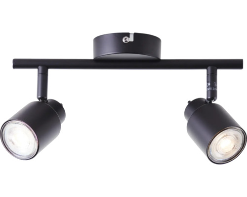 Plafonnier avec deux spots