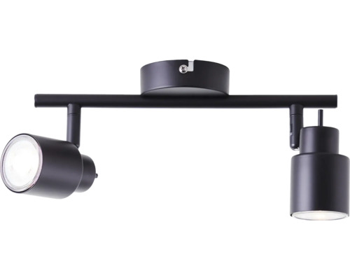 Plafonnier avec deux spots