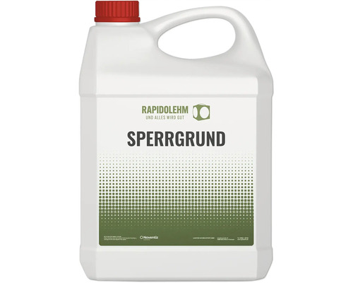 Sperrgrund im Kanister