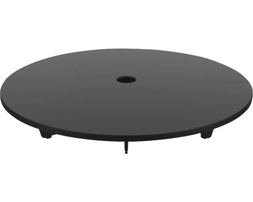 Plateau de table rond avec ouverture centrale