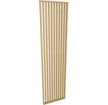 Panneau en bois avec des lamelles verticales pour la décoration murale