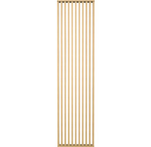Clôture en bois avec lattes verticales pour le jardin
