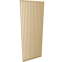 Panneau en bois avec lamelles verticales pour la décoration murale