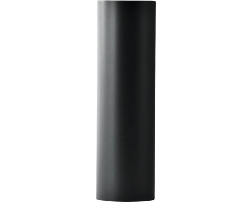 Ofenrohr Bertrams Ø 160 mm senotherm UHT-Hydro lackiert schwarz 0,50 m Schwarze Duschwand