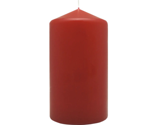 Bougie pilier rouge