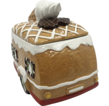 Boîte à biscuits en forme de caravane