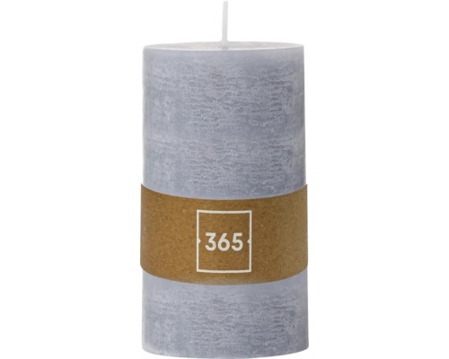 Zylindrische Kerze mit Schriftzug 365