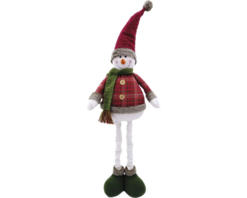 Figurine décorative Lafiora bonhomme de neige h 95 cm