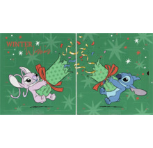 Disney Stitch Adventskalender mit Wintermotiven