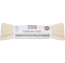 Glorex Edelbast mat, 20 mètres, en viscose