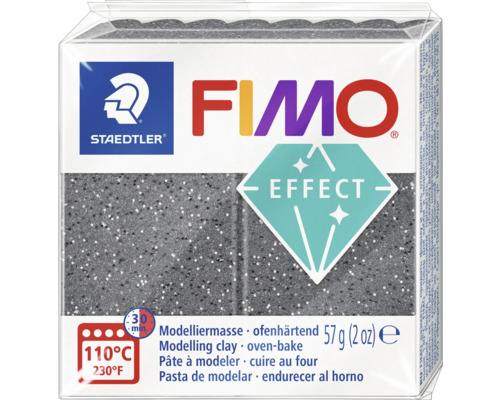 Pâte à modeler FIMO Effect brillant nacré granit 57 g Pâte à modeler Fimo Effect avec paillettes, cuisson au four, 57 grammes