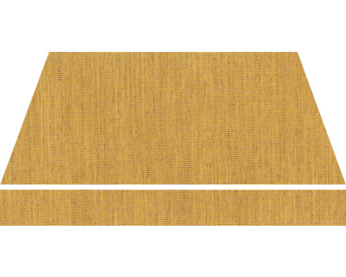 Goldfarbene Lampenschirmform aus Textil