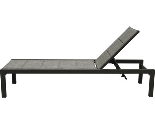 Verstellbare Gartenliege aus Metall