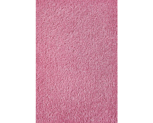 Moquette velours Ines rose vif largeur 400 cm (marchandise au mètre)