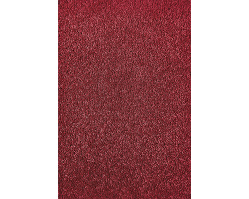 Moquette velours Ines rouge largeur 400 cm (marchandise au mètre)