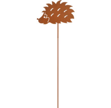 Gartenstecker Igel aus Metall