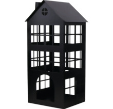 Dekorative Wandleuchte in Hausform aus Metall