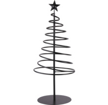 Sapin de Noël décoratif en métal avec étoile