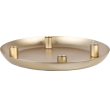 Bougeoir doré pour quatre bougies