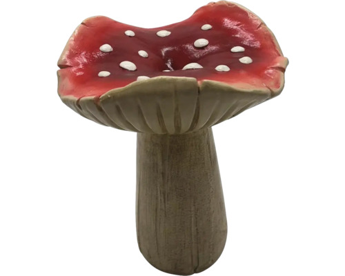 Dekorativer Fliegenpilz für den Garten