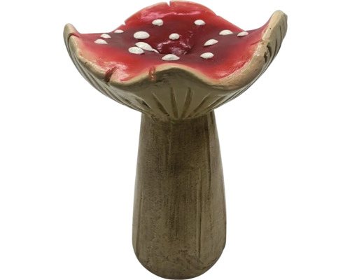 Dekorativer Fliegenpilz für den Garten