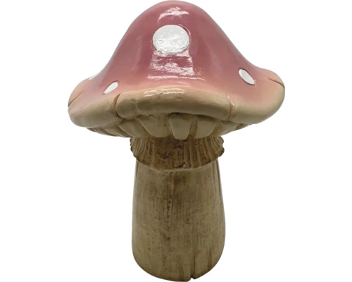 Dekorativer Gartenpilz aus Keramik