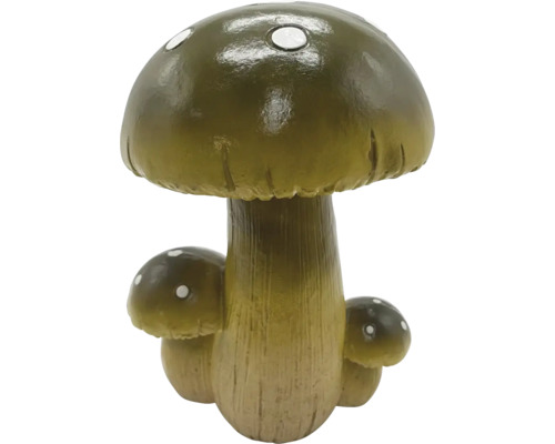 Dekorativer Gartenpilz aus Kunststein