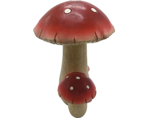 Dekorativer Fliegenpilz für den Garten