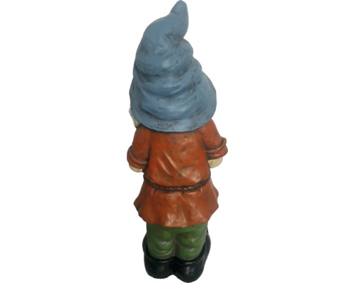 Figurine de nain de jardin vue arrière