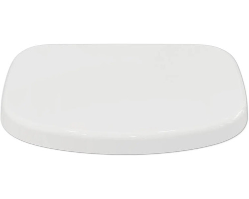 Weißer Toilettendeckel