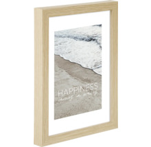 Cadre photo avec passe-partout et motif de plage