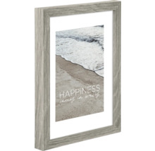 Cadre photo avec passe-partout et motif de plage