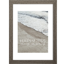 Cadre photo MDF Waves taupe 20x30 cm