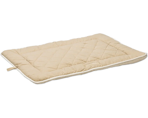 Beiges gestepptes Hundebett für Haustiere