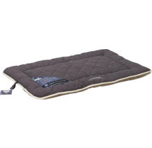 Coussin pour chien gris avec motif losanges