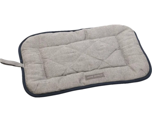 Coussin pour chien avec surpiqûres et poignée de transport