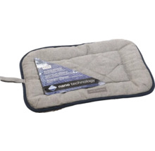 Coussin pour chien gris avec nanotechnologie