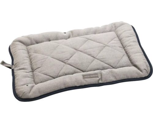 Hundebett aus Stoff mit gestepptem Muster
